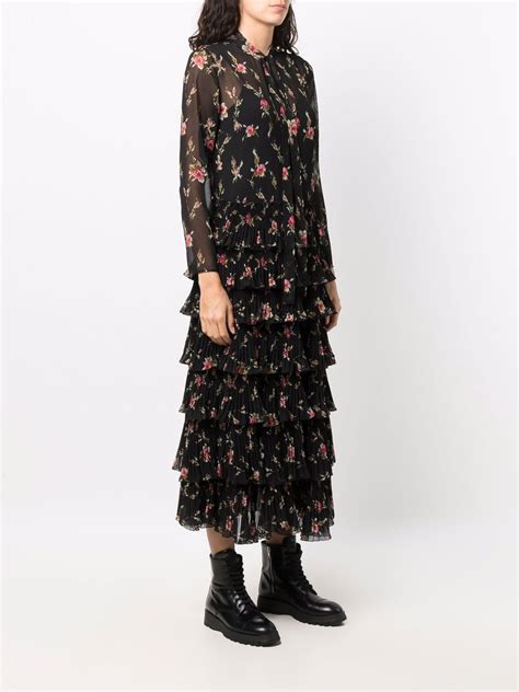 valentino flower dress discount